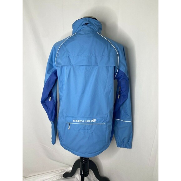Endura Women’s Jacket Blue Urban Luminite II Cycling Full Zip Size Small - Picture 4 of 9